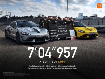 Xiaomi SU7 Ultra quebra recorde de volta para veículos executivos elétricos no Nürburgring Nordschleife com tempo surpreendente