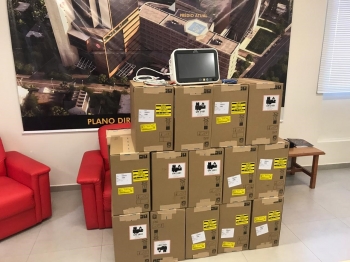Chegada dos monitores possibilita funcionamento da nova UTI