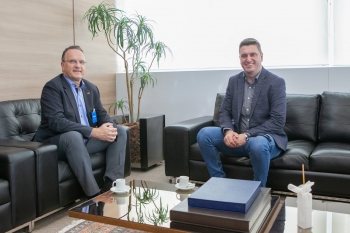 André Odebrecht assume presidência interina da FIESC, em Florianópolis