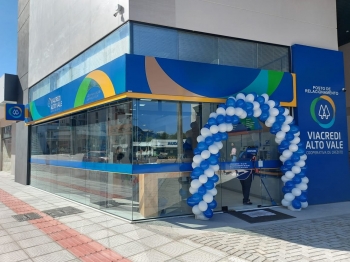 Viacredi Alto Vale abre Posto de Relacionamento no Calçadão em Rio do Sul